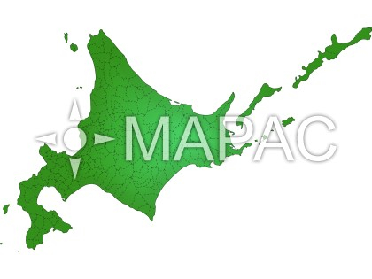 北海道 カラーマップ