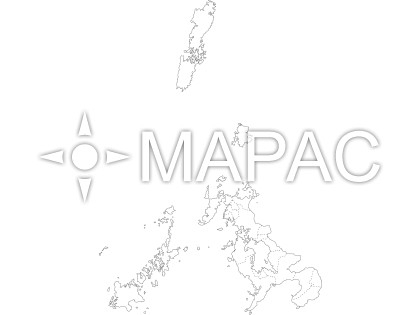 長崎県の白地図