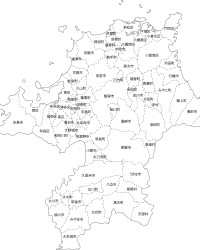 福岡 検索結果 地図の無料素材 地図ac