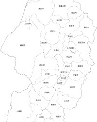 白地図 検索結果 地図の無料素材 地図ac